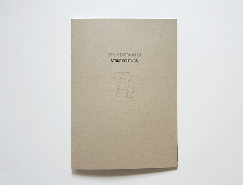 Sibylle Eimermacher publication Stone Foldings